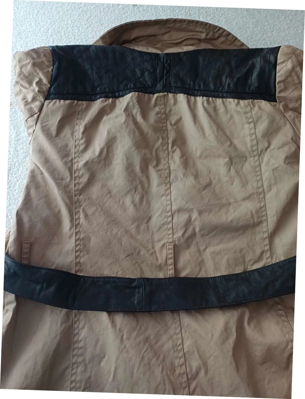 IKKS Pure Edition Camel & Lambskin Trench - New with tag - Size 42 – photo 14